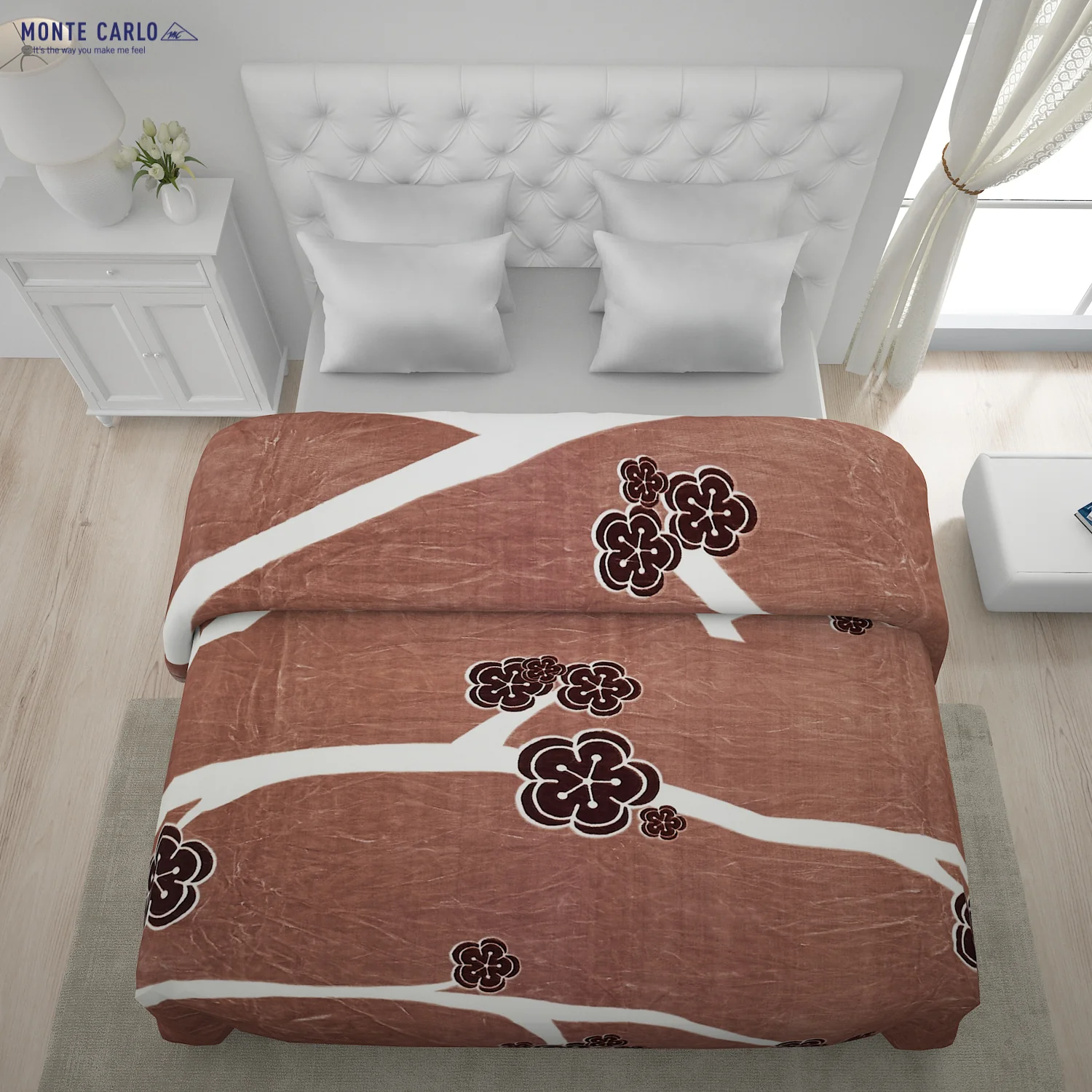 Printed Double Bed Blanket for Heavy Winter -2 Ply - Image 3