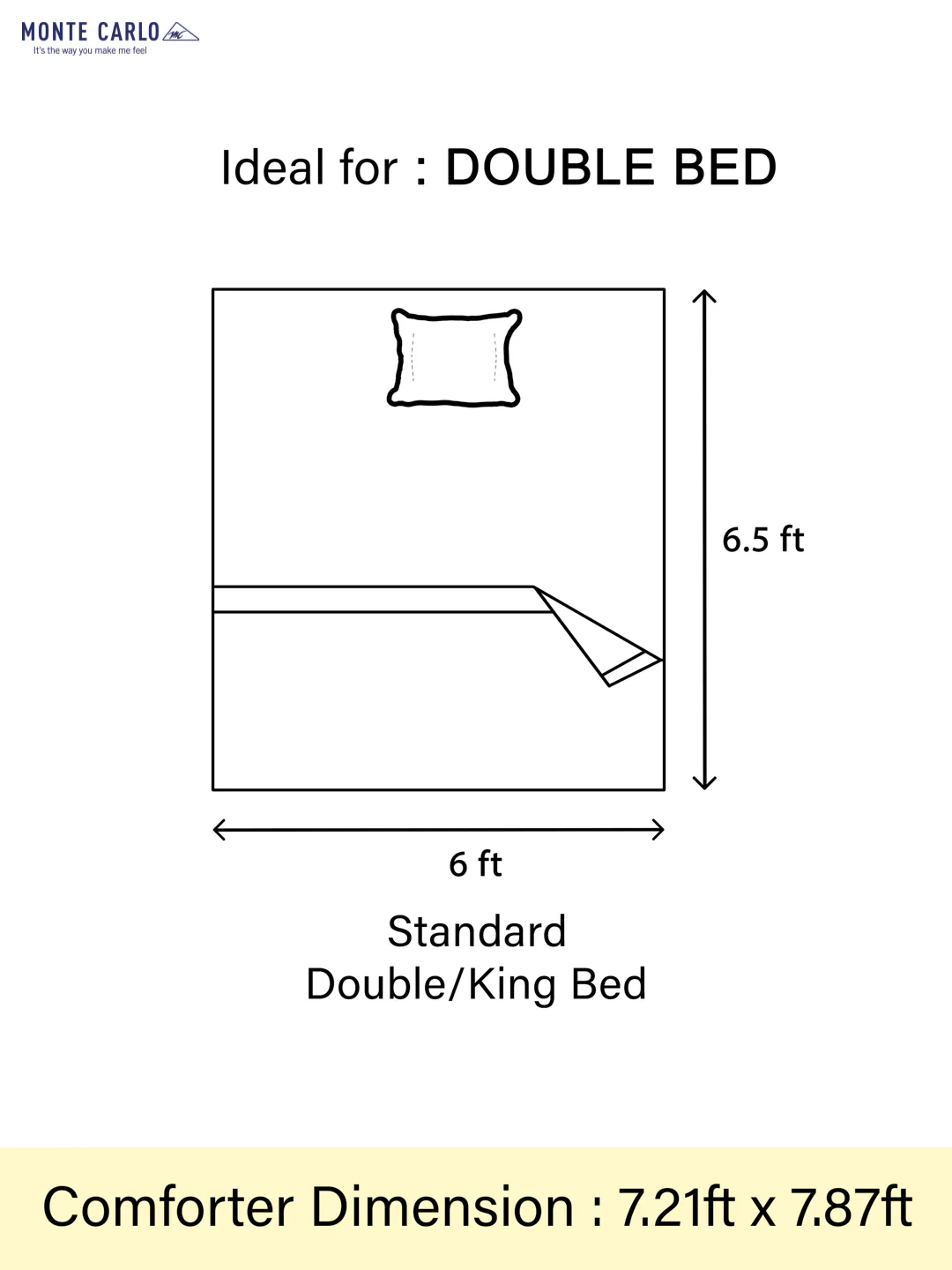 Printed Double Bed Blanket for Heavy Winter -2 Ply - Image 9