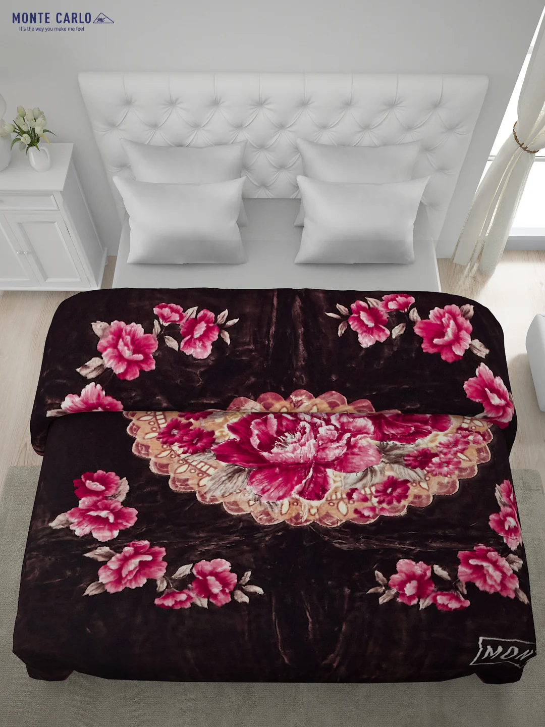 Printed Double Bed Blanket for Heavy Winter -2 Ply - Image 3