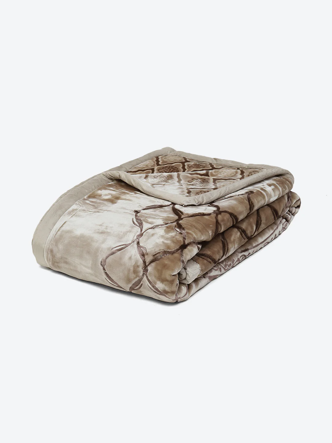Printed Double Bed Blanket for Heavy Winter -2 Ply - Image 5