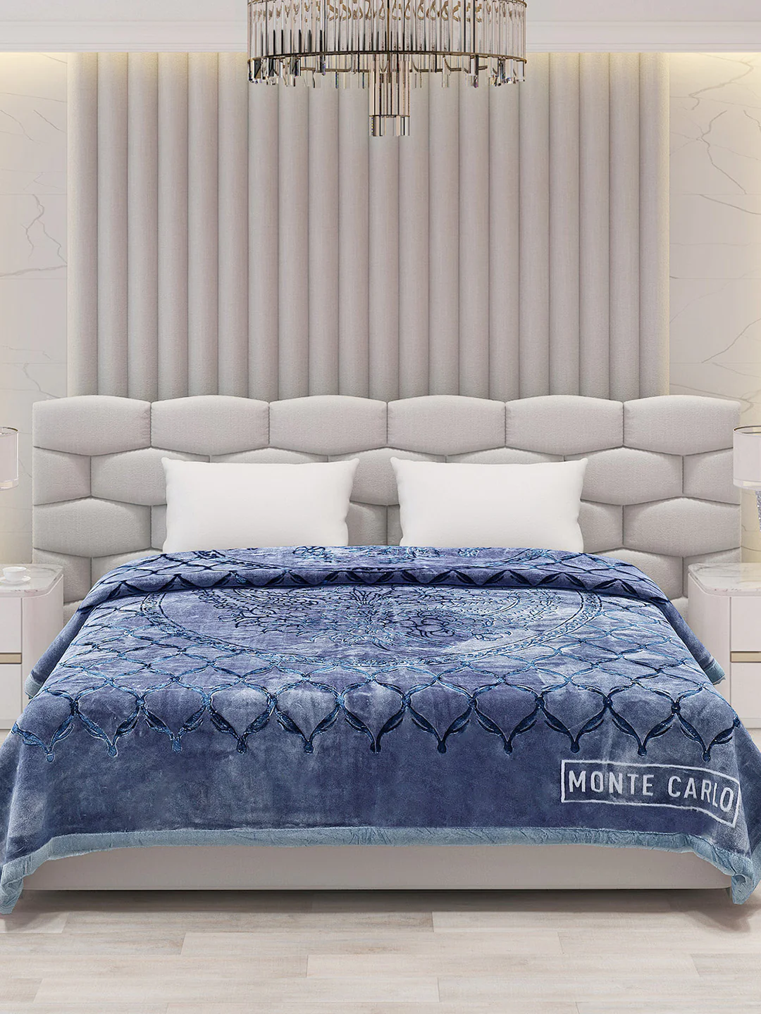 Printed Double Bed Blanket for Heavy Winter -2 Ply - Image 3