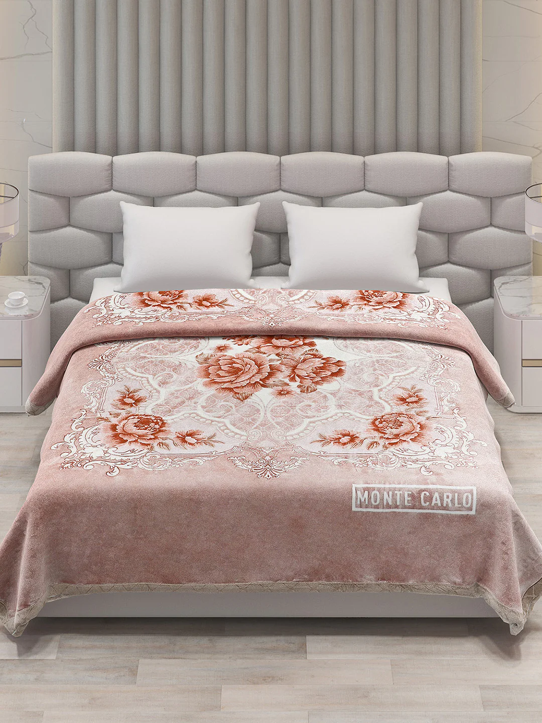 Printed Double Bed Blanket for Heavy Winter -2 Ply - Image 2