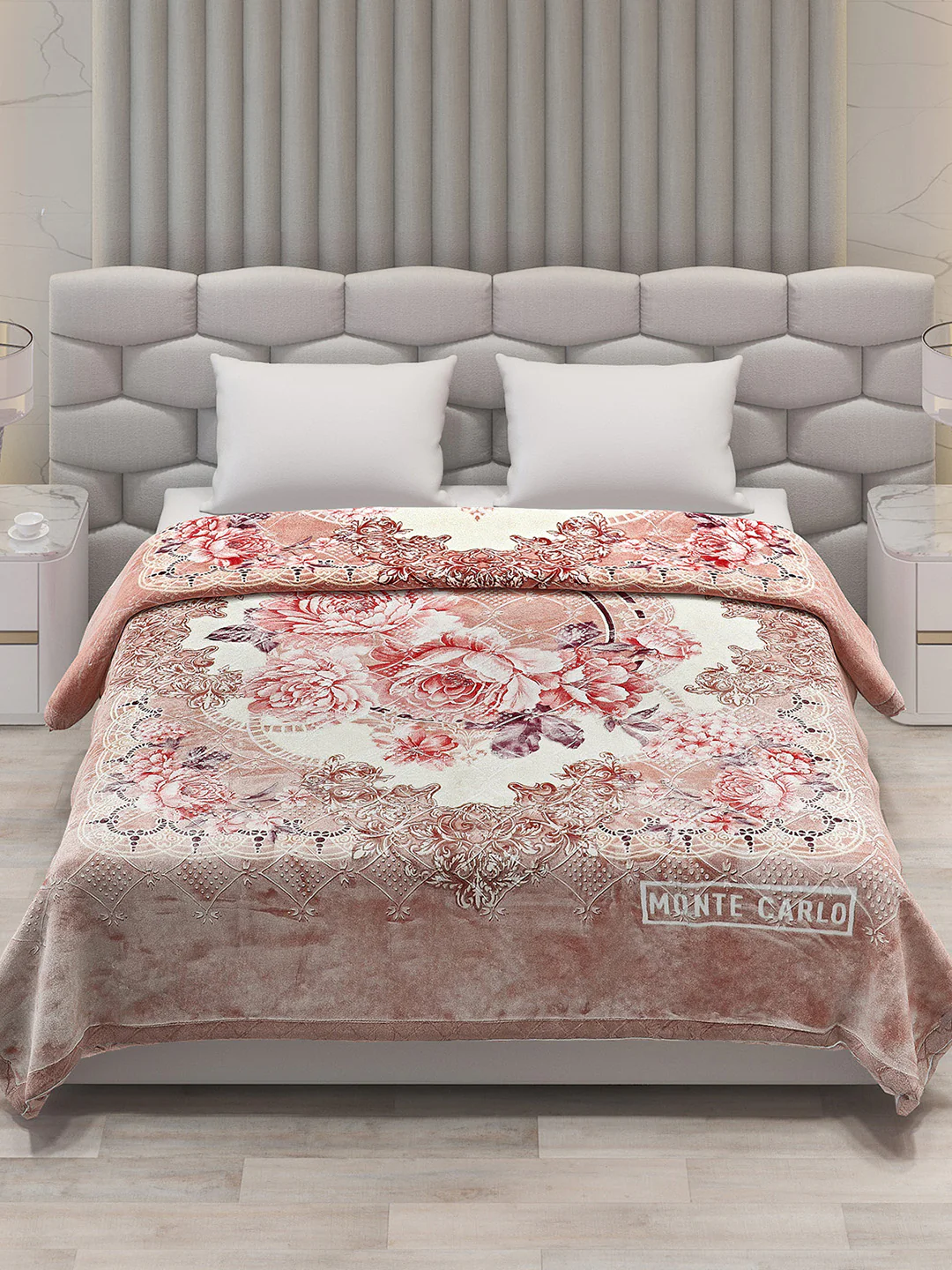 Printed Double Bed Blanket for Heavy Winter -2 Ply - Image 2