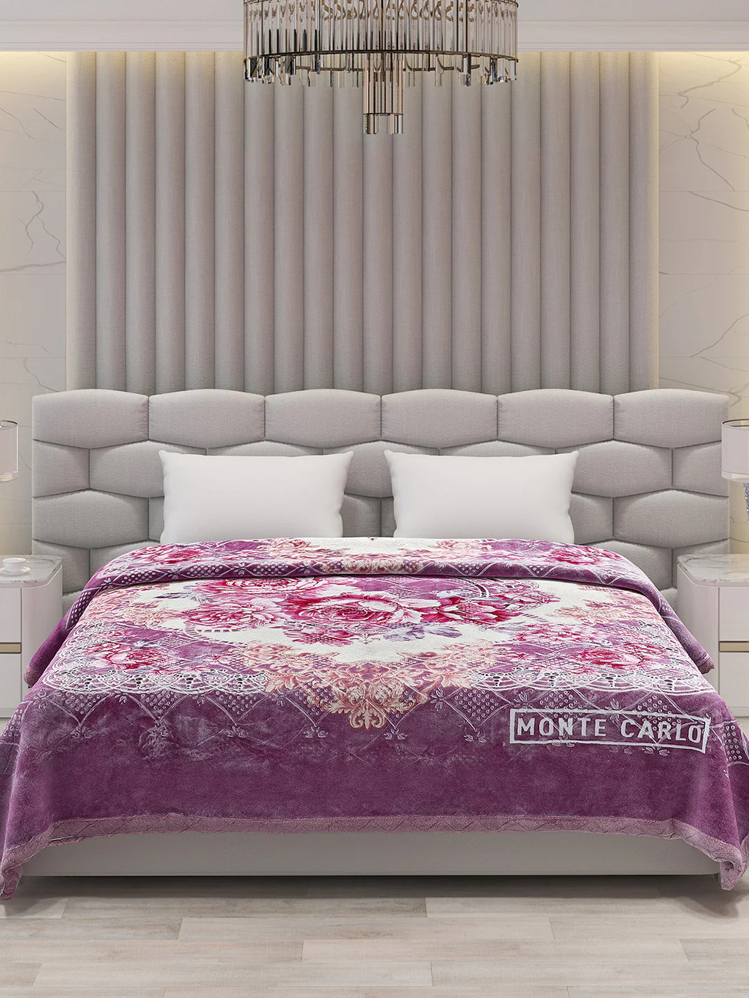 Printed Double Bed Blanket for Heavy Winter -2 Ply - Image 3