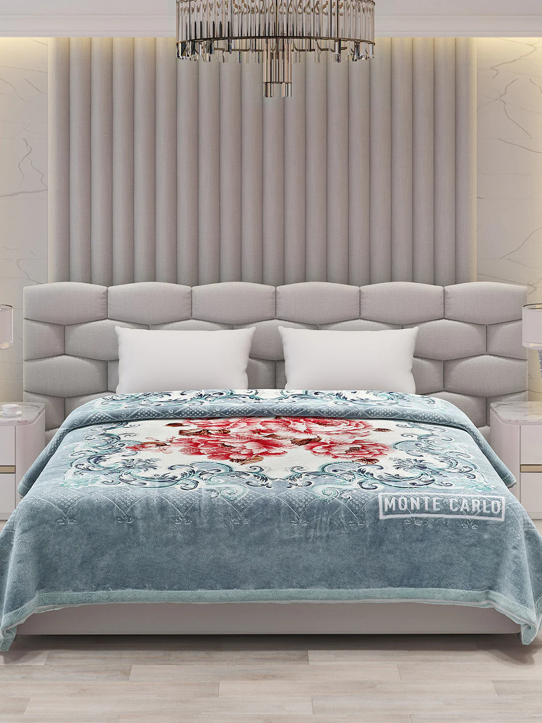 Printed Double Bed Blanket for Heavy Winter -2 Ply - Image 3