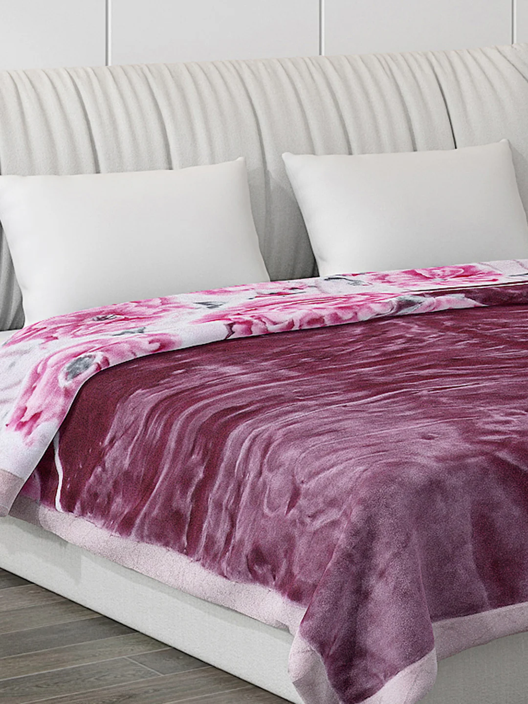 Printed Single Bed Blanket for Heavy Winter -2 Ply - Image 4