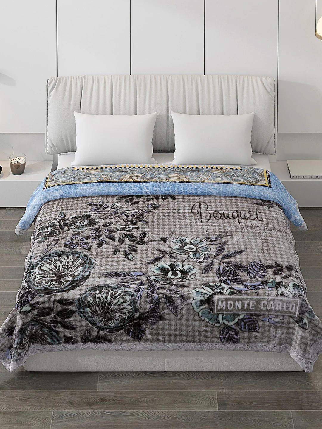 Printed Double Bed Blanket for Heavy Winter -2 Ply - Image 4