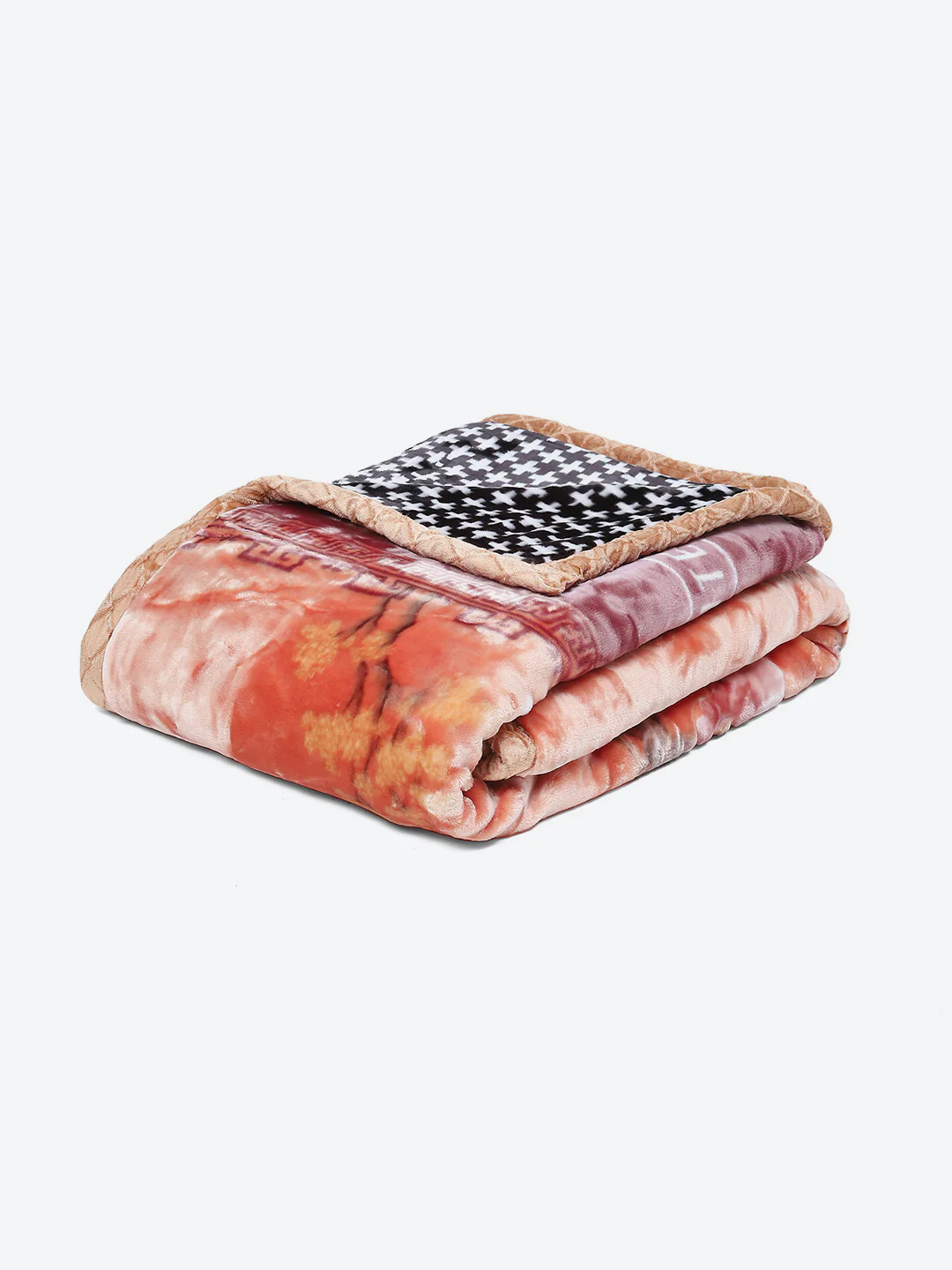 Printed Double Bed Blanket for Heavy Winter -2 Ply - Image 8