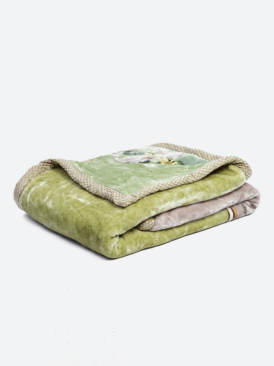 Printed Double Bed Blanket for Heavy Winter -2 Ply - Image 7