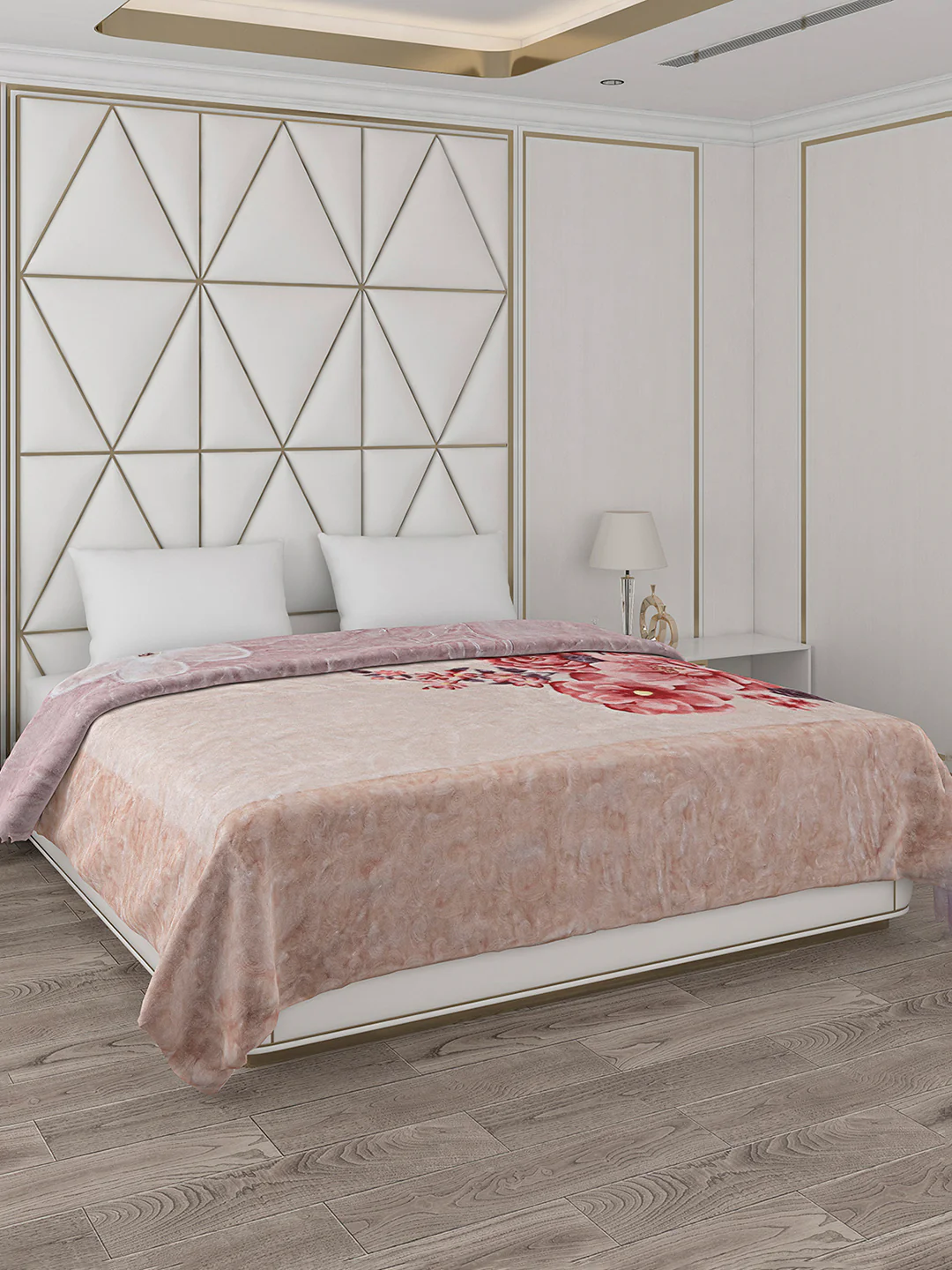 Printed Double Bed Blanket for Heavy Winter -2 Ply - Image 5