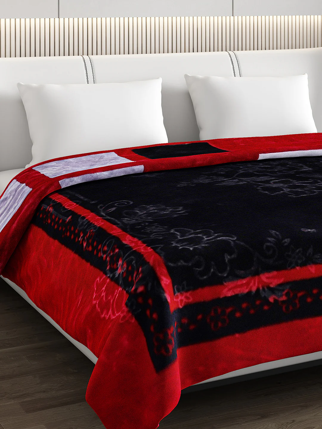 Printed Double Bed Blanket for Heavy Winter -2 Ply - Image 6