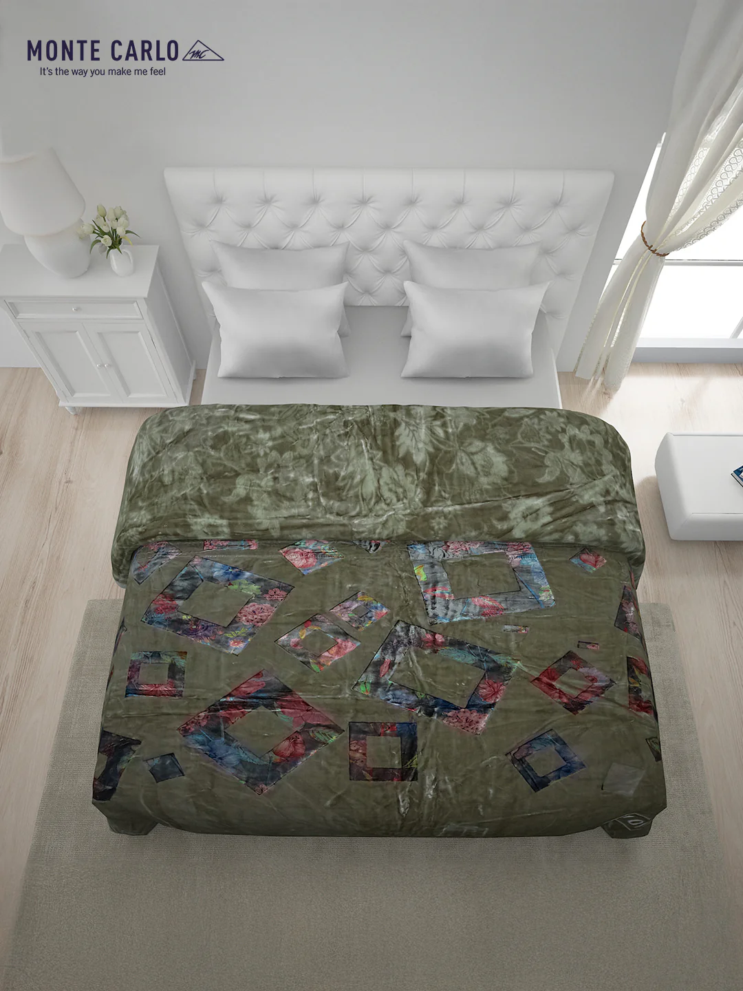 Printed Double Bed Blanket for Heavy Winter -2 Ply - Image 4