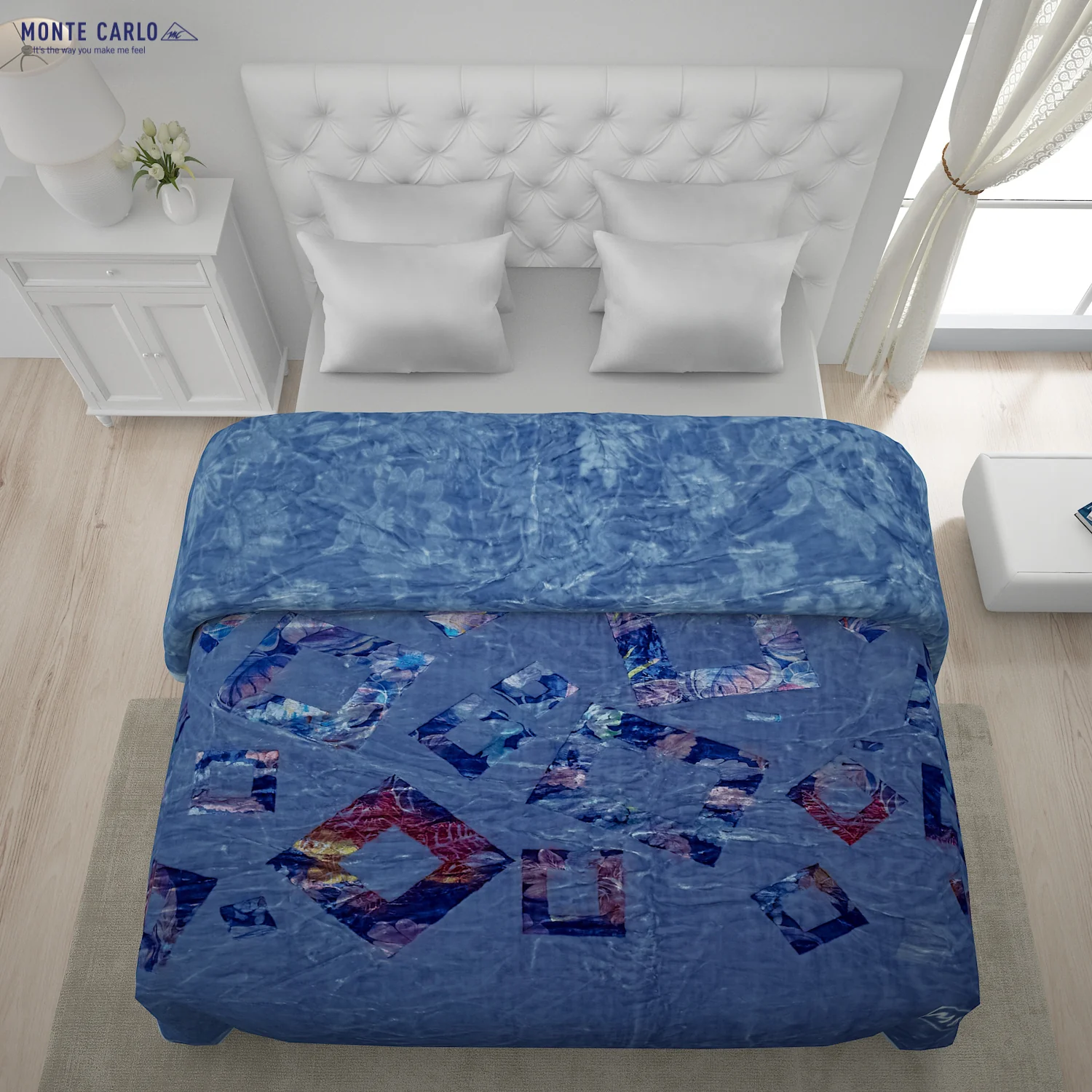 Printed Double Bed Blanket for Heavy Winter -2 Ply - Image 4