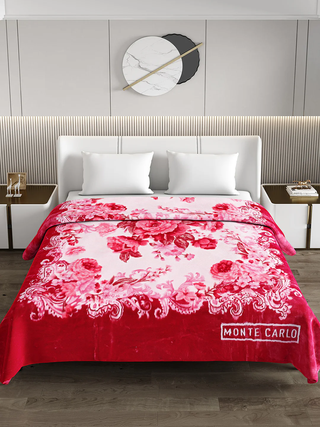 Printed Double Bed Blanket for Heavy Winter -2 Ply - Image 3