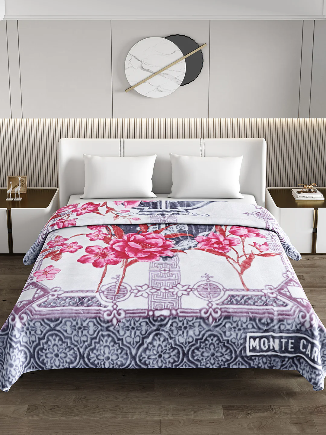 Printed Double Bed Blanket for Heavy Winter -2 Ply - Image 3