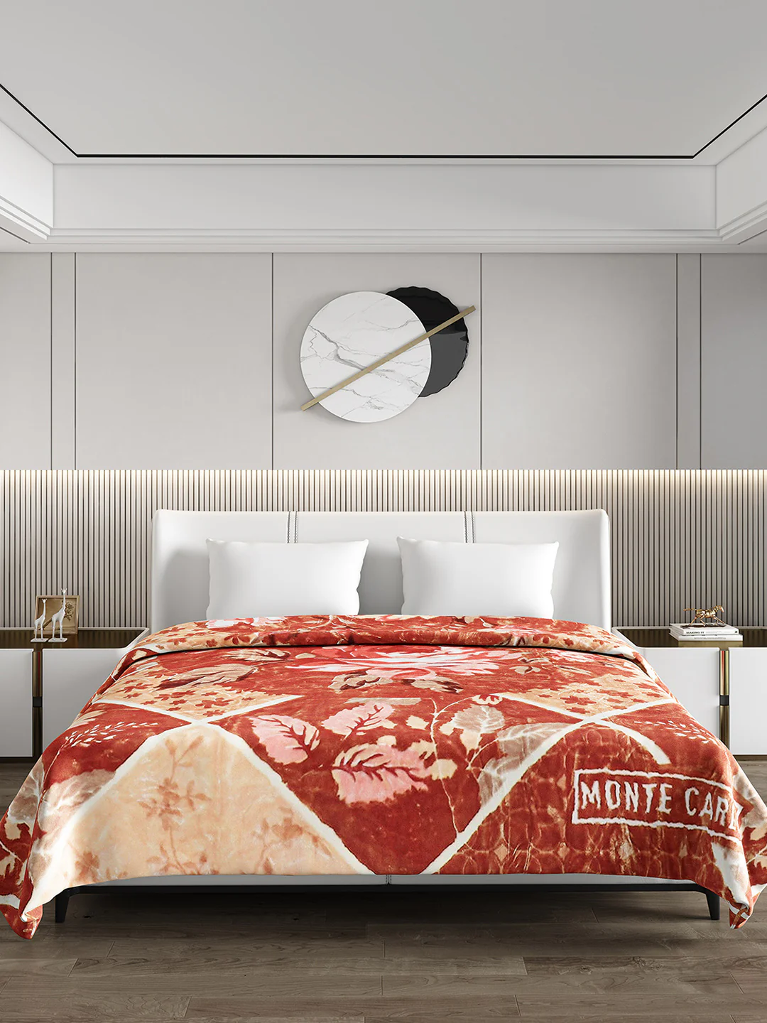 Printed Double Bed Blanket for Heavy Winter -2 Ply - Image 2