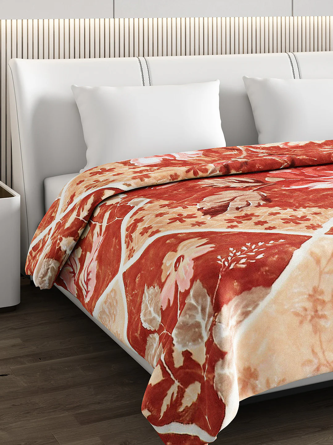 Printed Double Bed Blanket for Heavy Winter -2 Ply - Image 4