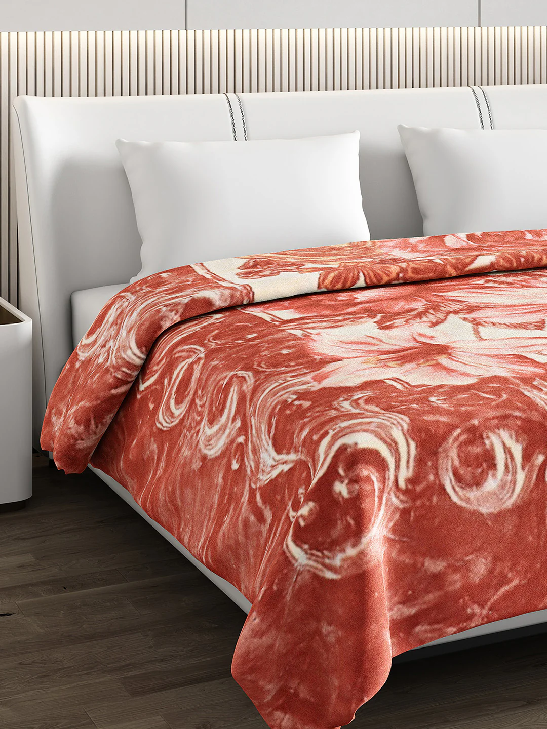 Printed Double Bed Blanket for Heavy Winter -2 Ply - Image 4