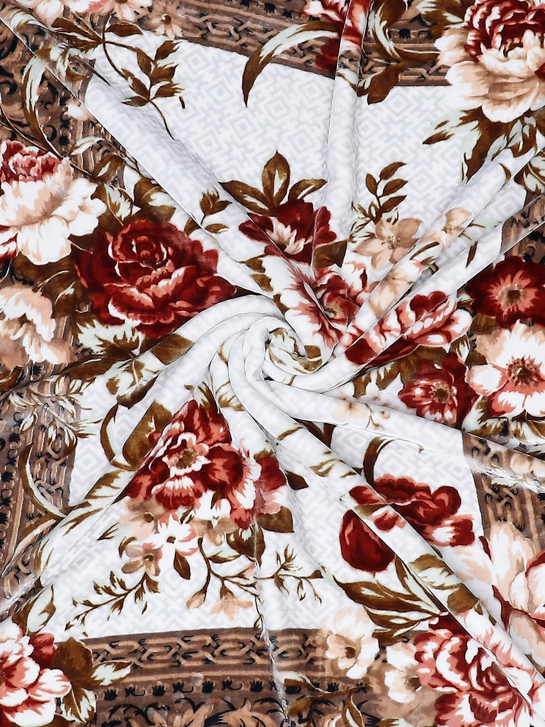 Printed Double Bed Blanket for Heavy Winter -2 Ply - Image 7