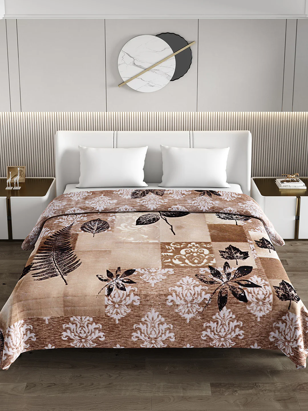 Printed Double Bed Blanket for Heavy Winter -2 Ply - Image 3