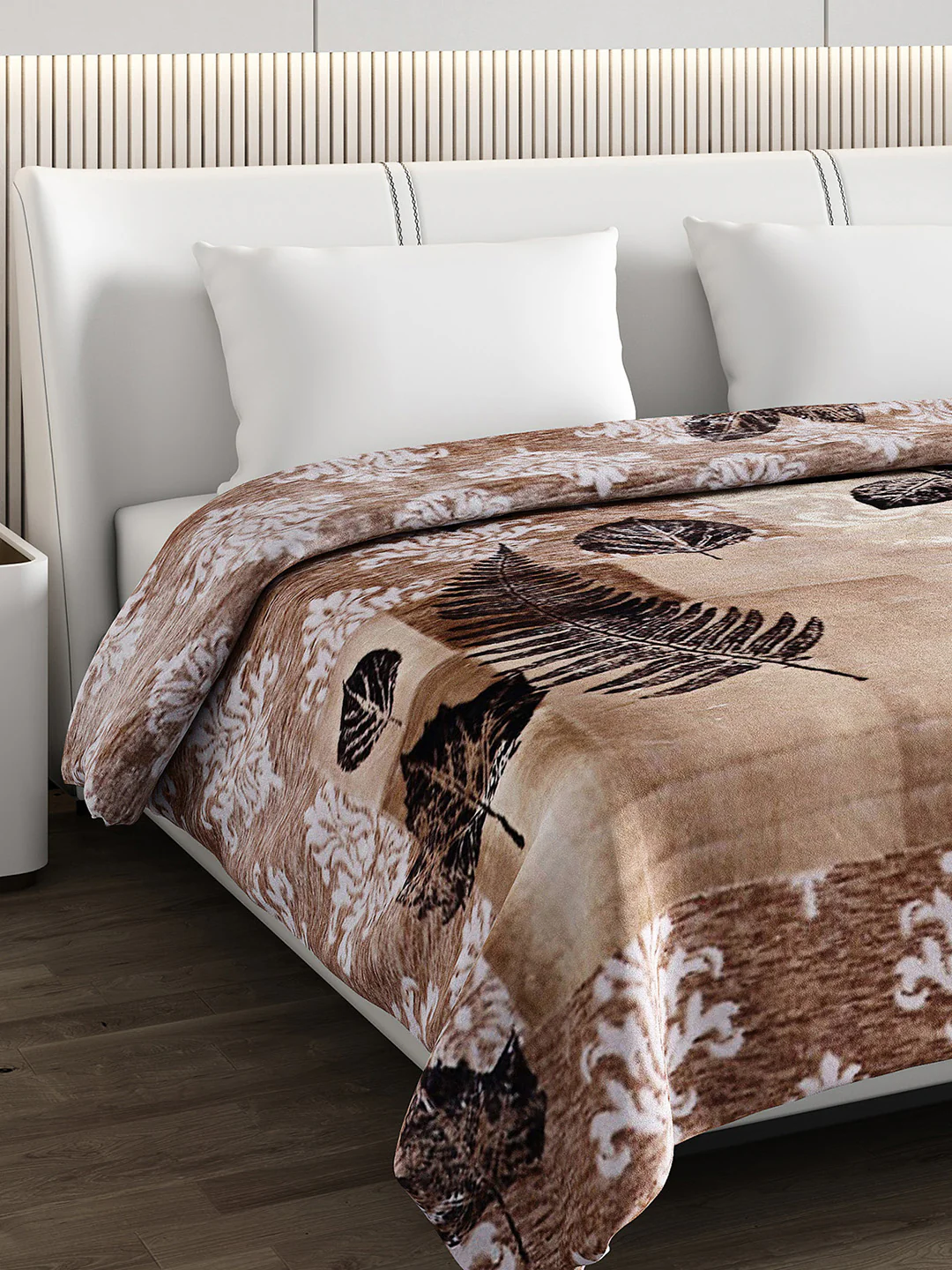 Printed Double Bed Blanket for Heavy Winter -2 Ply - Image 4