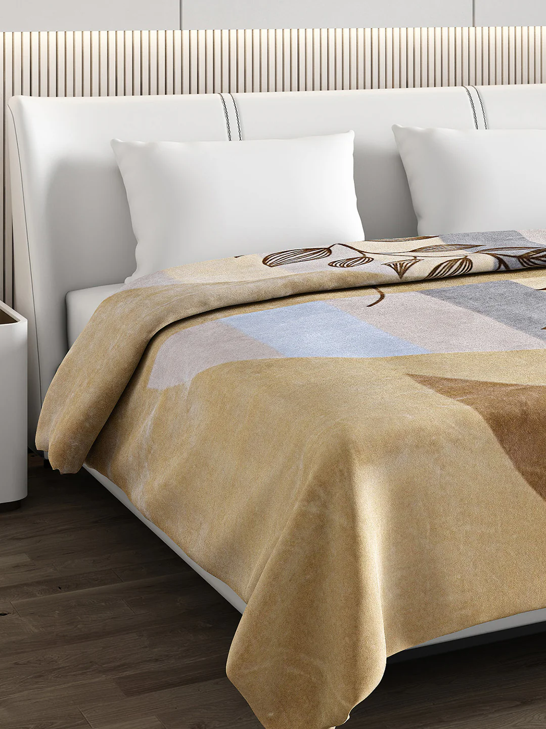 Printed Double Bed Blanket for Heavy Winter -2 Ply - Image 4