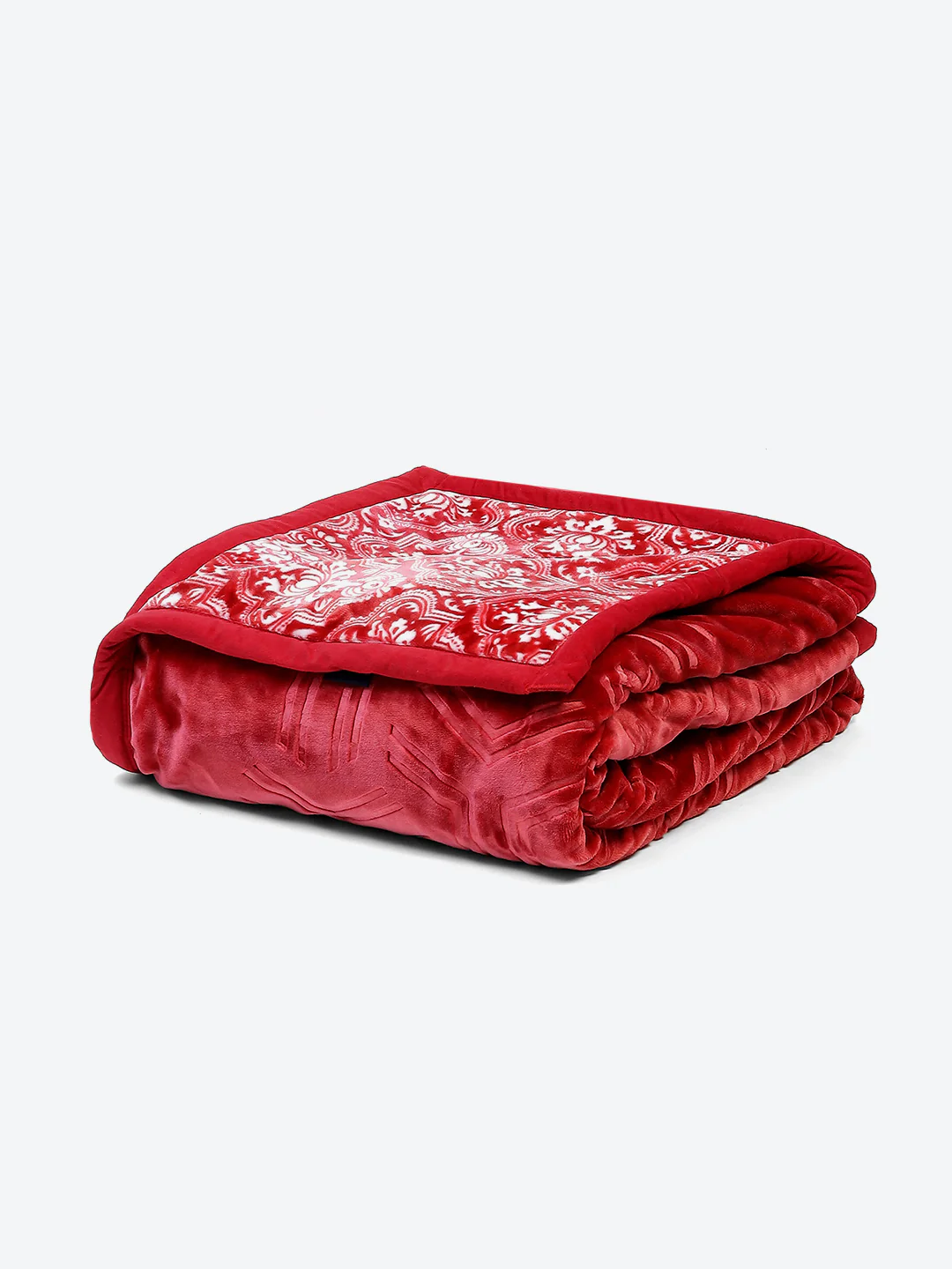 Printed Double Bed Blanket for Heavy Winter -2 Ply - Image 7