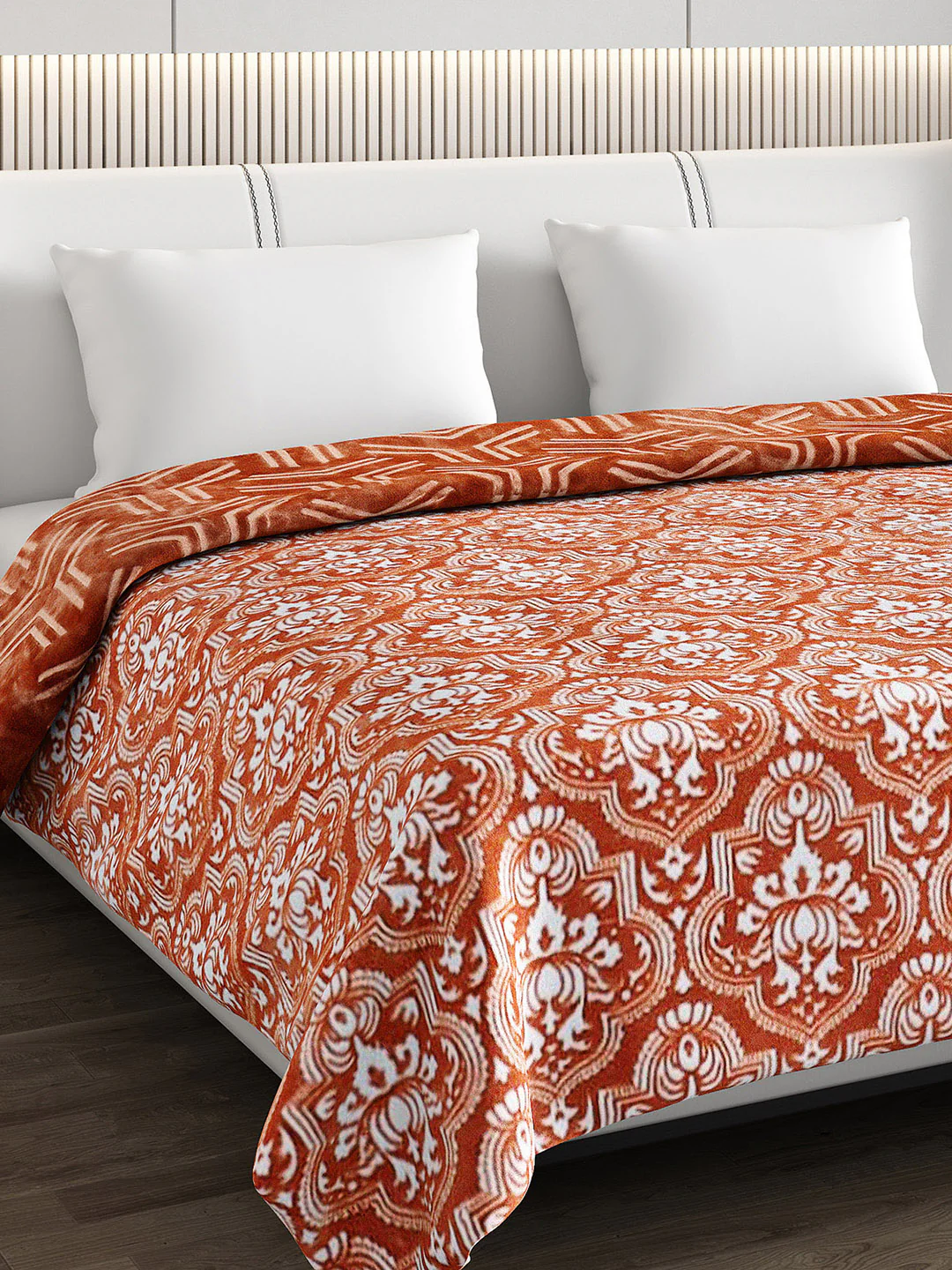 Printed Double Bed Blanket for Heavy Winter -2 Ply - Image 6