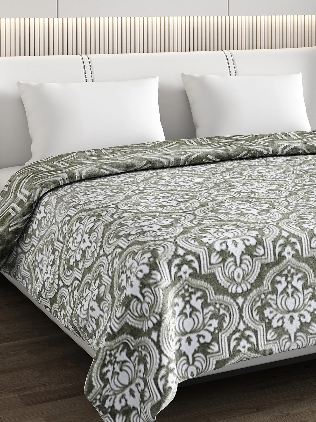 Printed Double Bed Blanket for Heavy Winter -2 Ply - Image 6