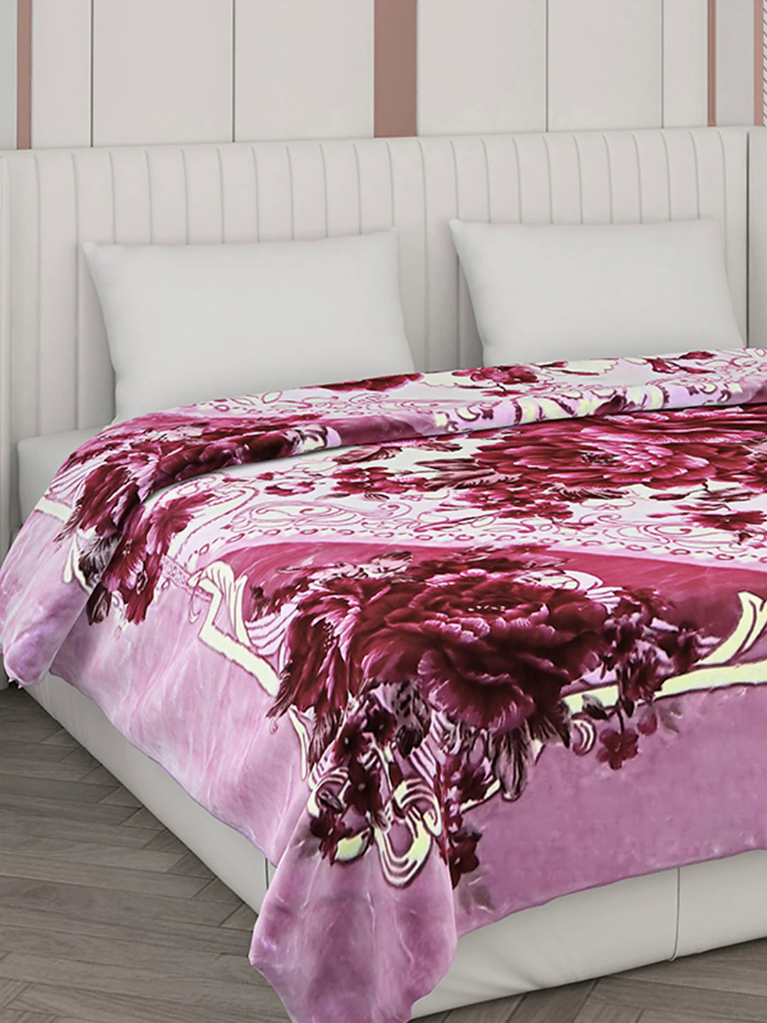 Printed Double Bed Blanket for Heavy Winter -2 Ply - Image 4