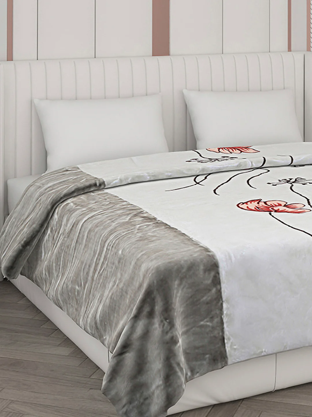 Printed Double Bed Blanket for Heavy Winter -2 Ply - Image 4