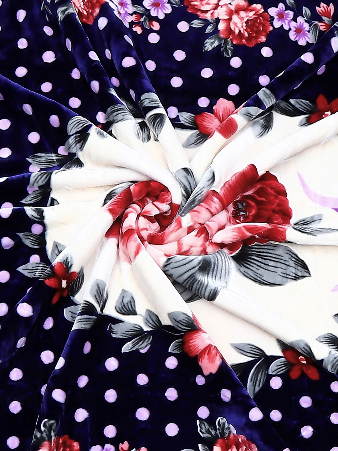 Printed Double Bed Blanket for Heavy Winter -2 Ply - Image 7