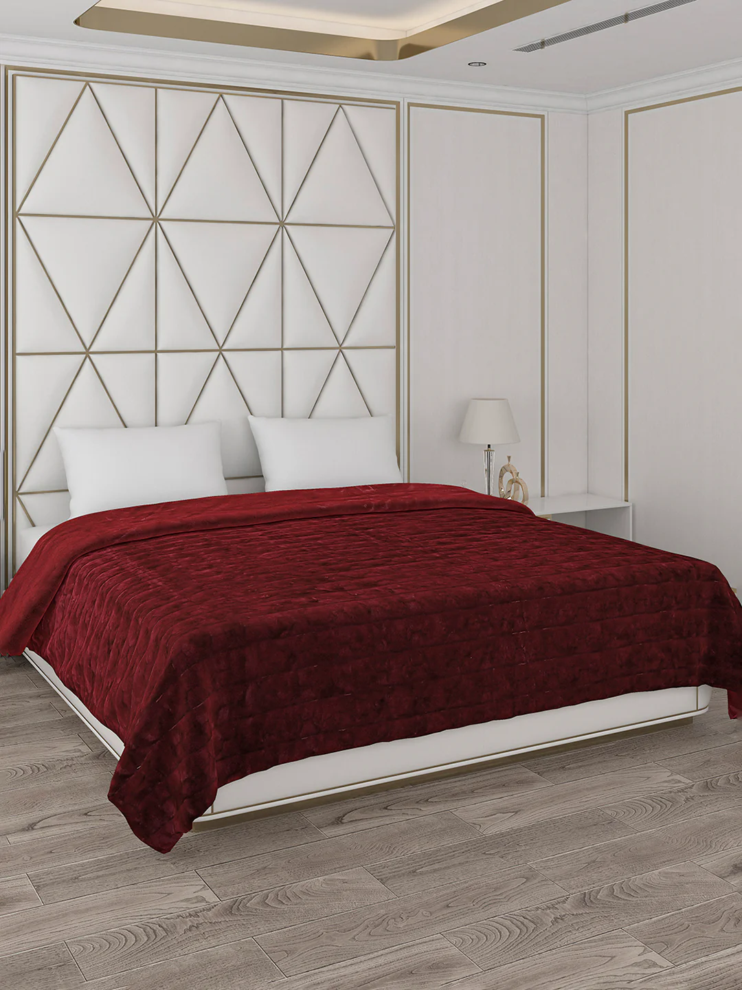 Printed Double Bed Blanket for Heavy Winter -2 Ply - Image 4