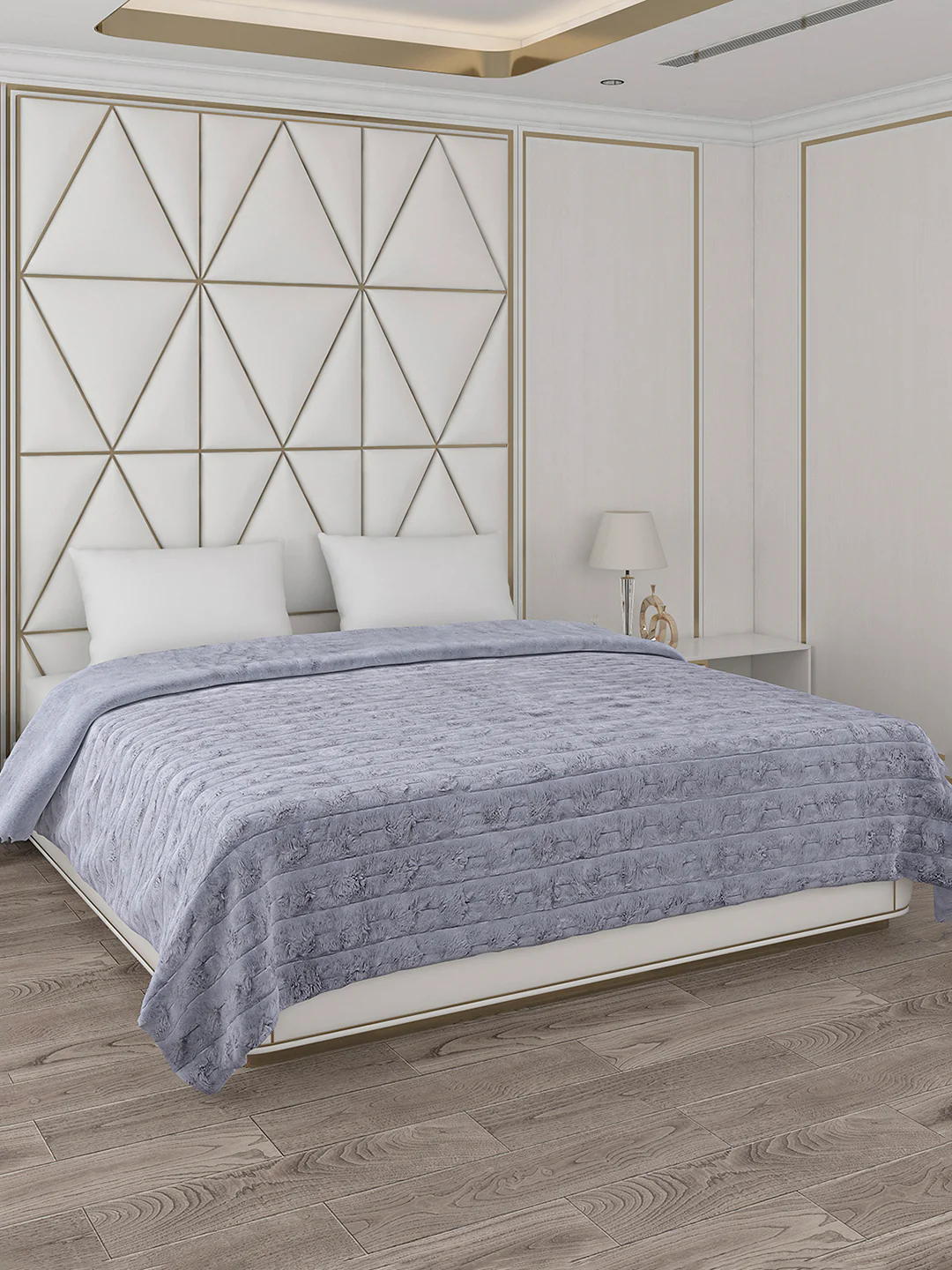 Printed Double Bed Blanket for Heavy Winter -2 Ply - Image 4