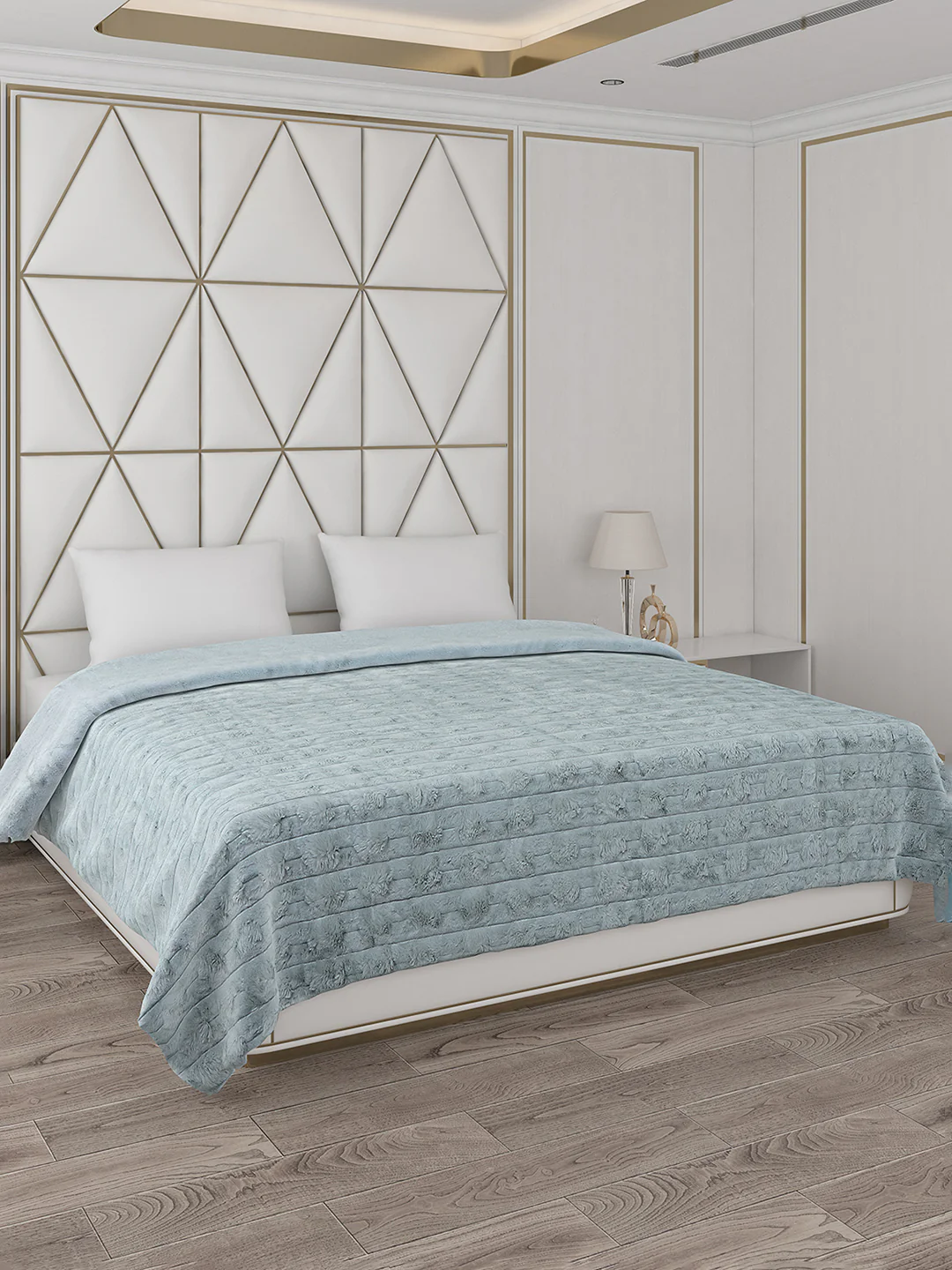 Printed Double Bed Blanket for Heavy Winter -2 Ply - Image 4