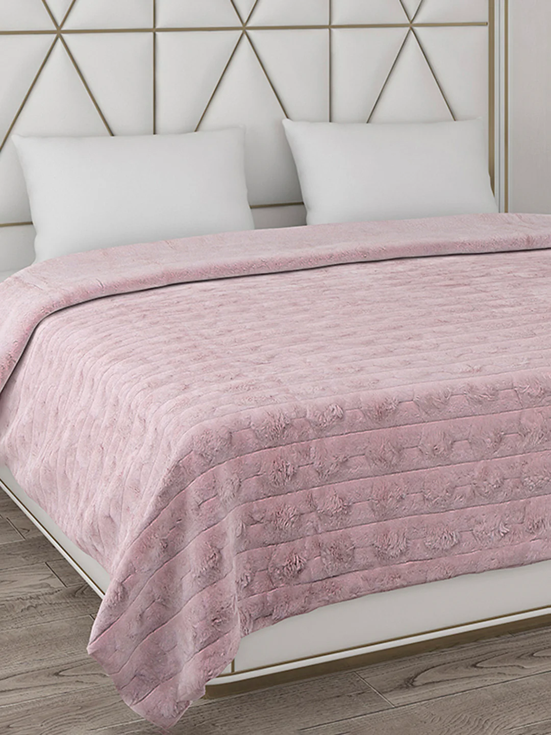 Printed Double Bed Blanket for Heavy Winter -2 Ply - Image 6