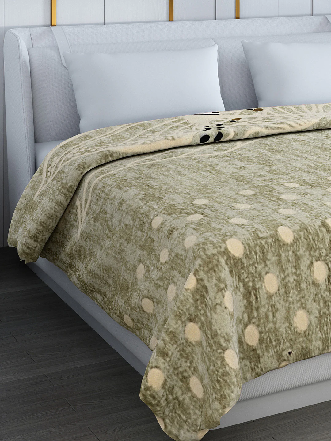 Printed Double Bed Blanket for Heavy Winter -2 Ply - Image 4