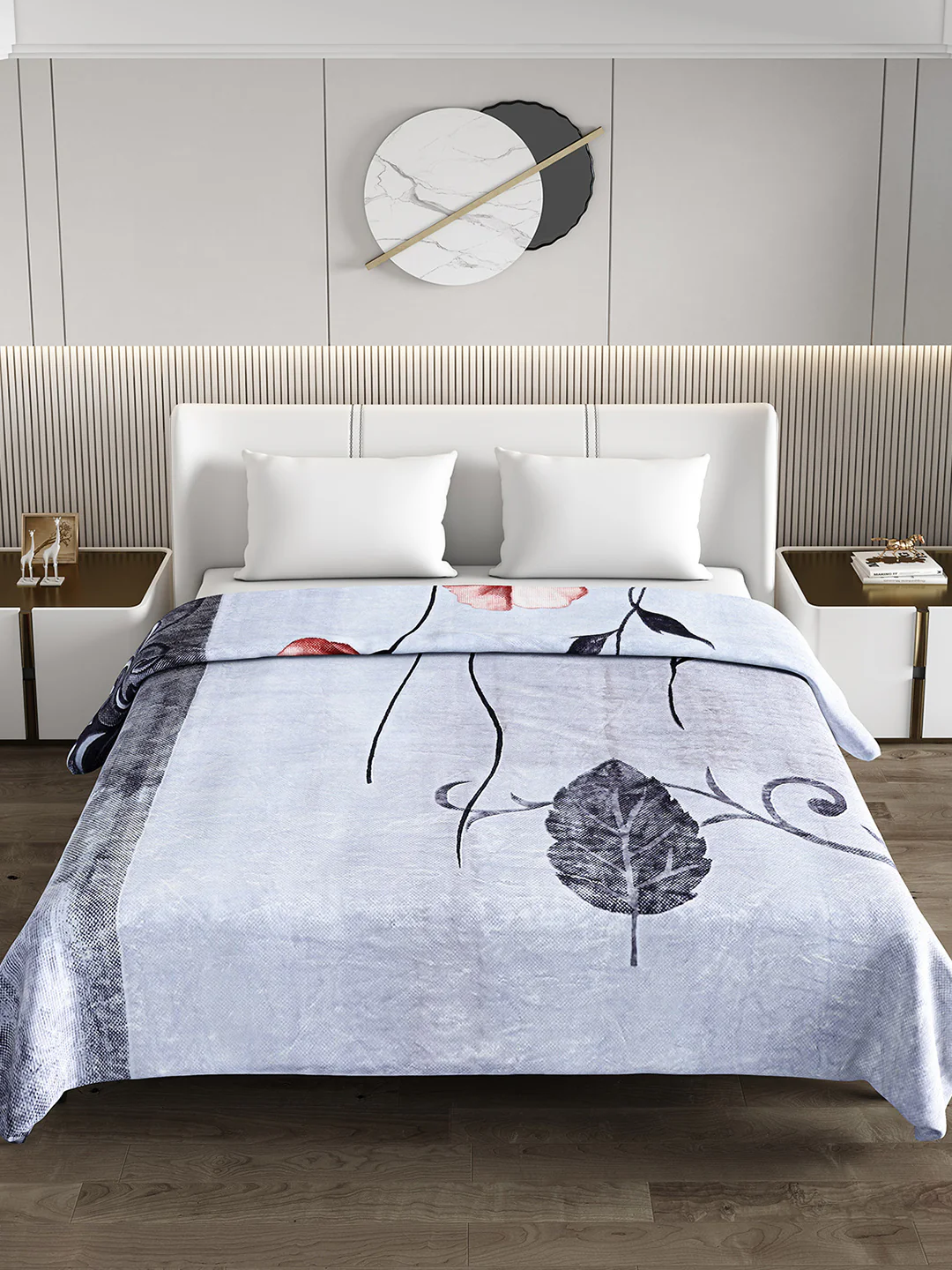 Printed Double Bed Blanket for Heavy Winter -2 Ply - Image 3
