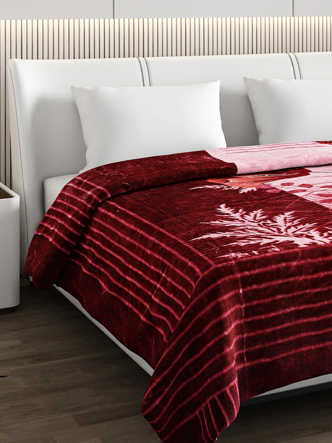 Printed Double Bed Blanket for Heavy Winter -2 Ply - Image 4