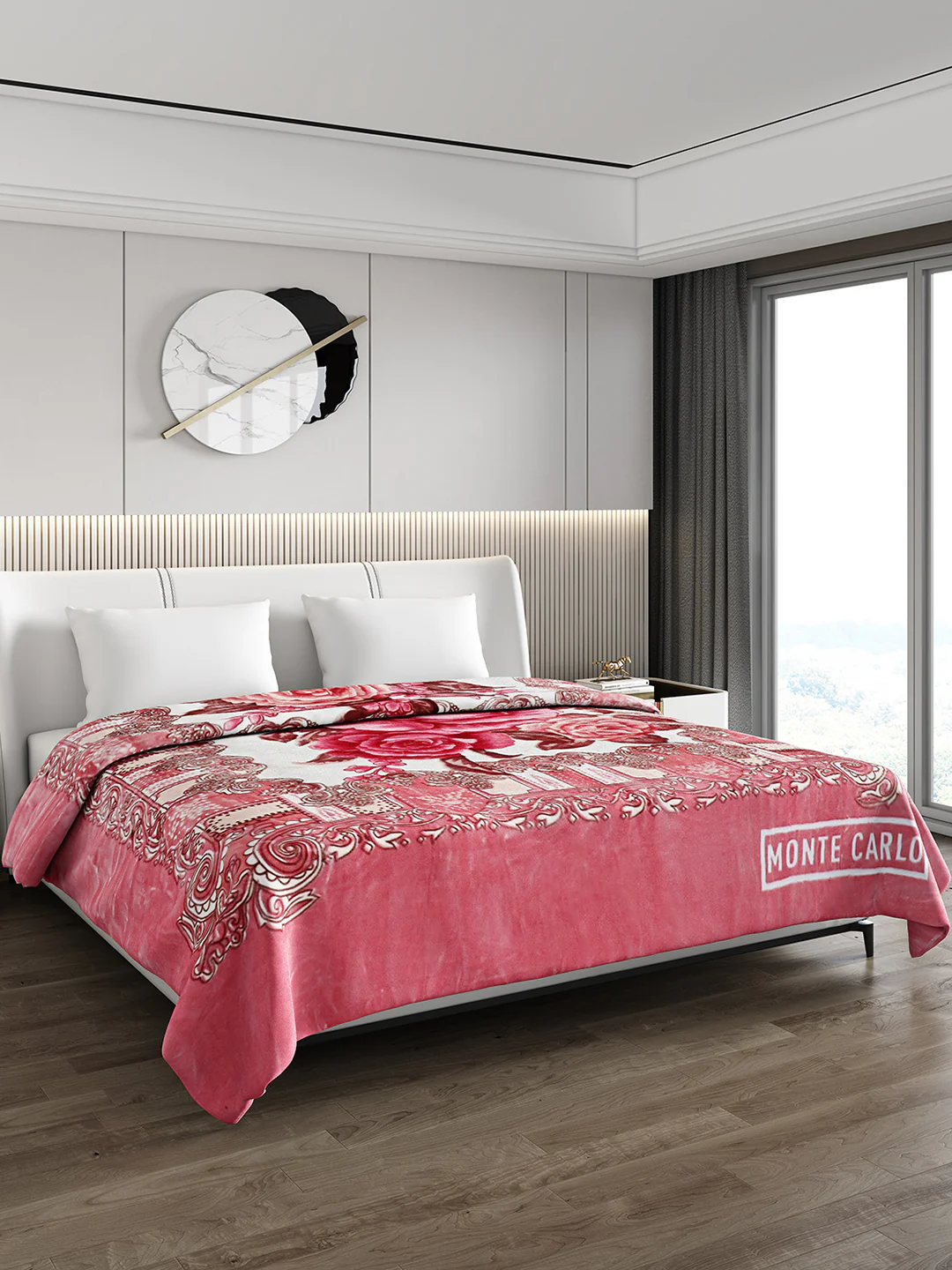 Printed Double Bed Blanket for Heavy Winter -2 Ply - Image 4