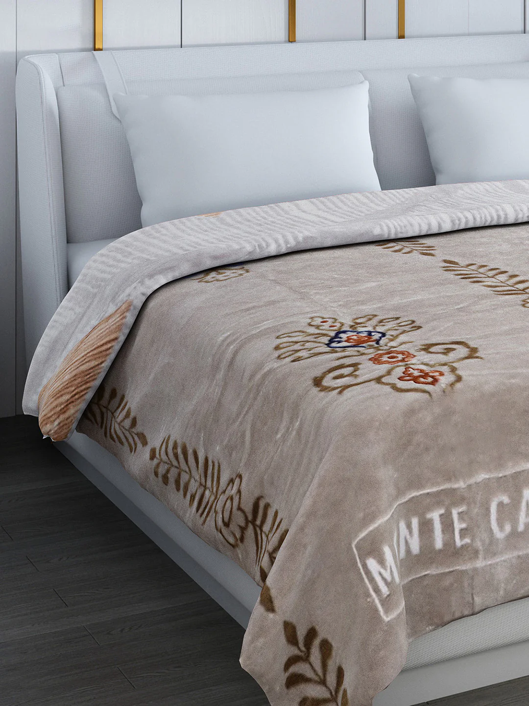 Printed Double Bed Blanket for Heavy Winter -2 Ply - Image 6