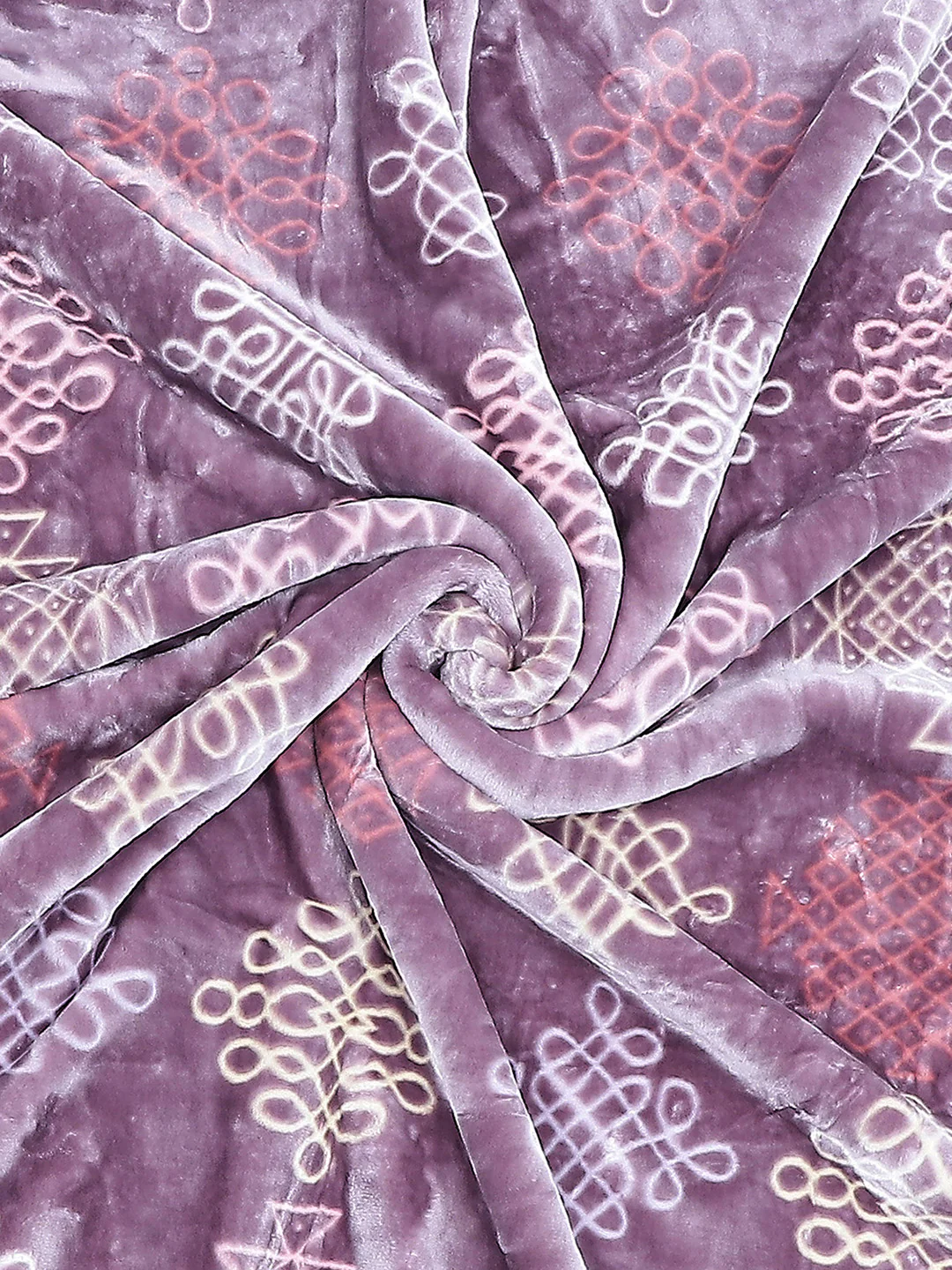 Printed Double Bed Blanket for Heavy Winter -2 Ply - Image 9