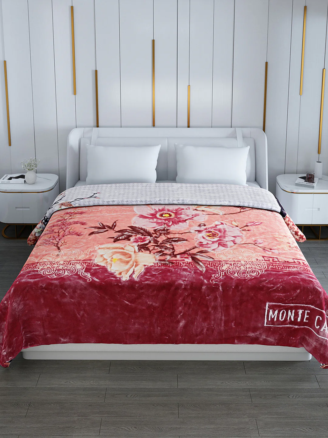 Printed Double Bed Blanket for Heavy Winter -2 Ply - Image 3