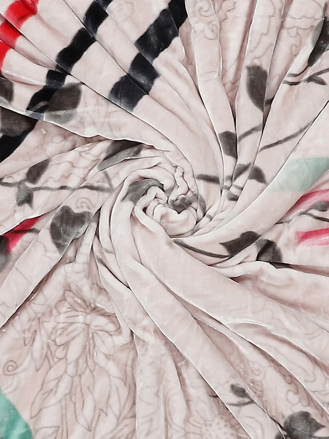Printed Double Bed Blanket for Heavy Winter -3 Ply - Image 7