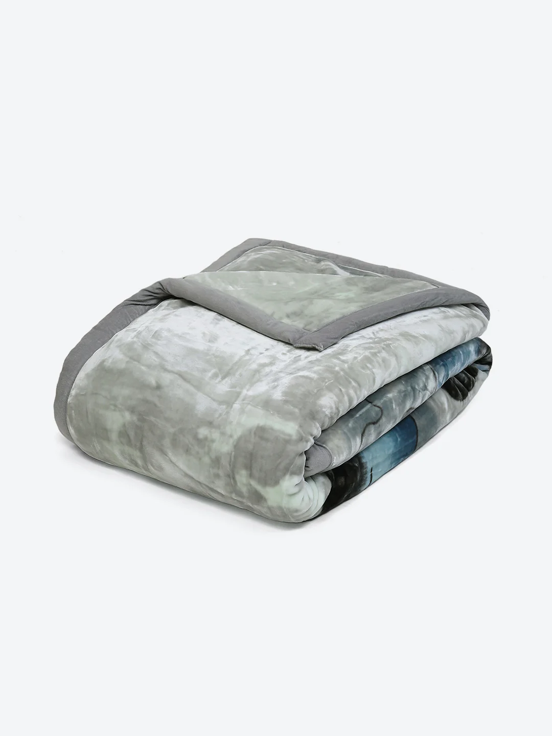 Printed Double Bed Blanket for Heavy Winter -3 Ply - Image 5