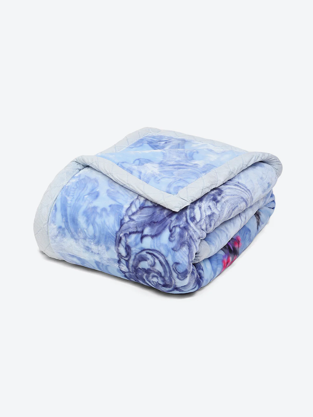 Printed Double Bed Blanket for Heavy Winter -3 Ply - Image 5