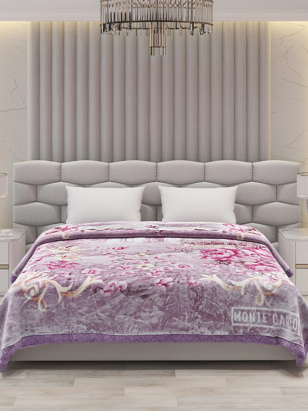 Printed Double Bed Blanket for Heavy Winter -3 Ply - Image 3