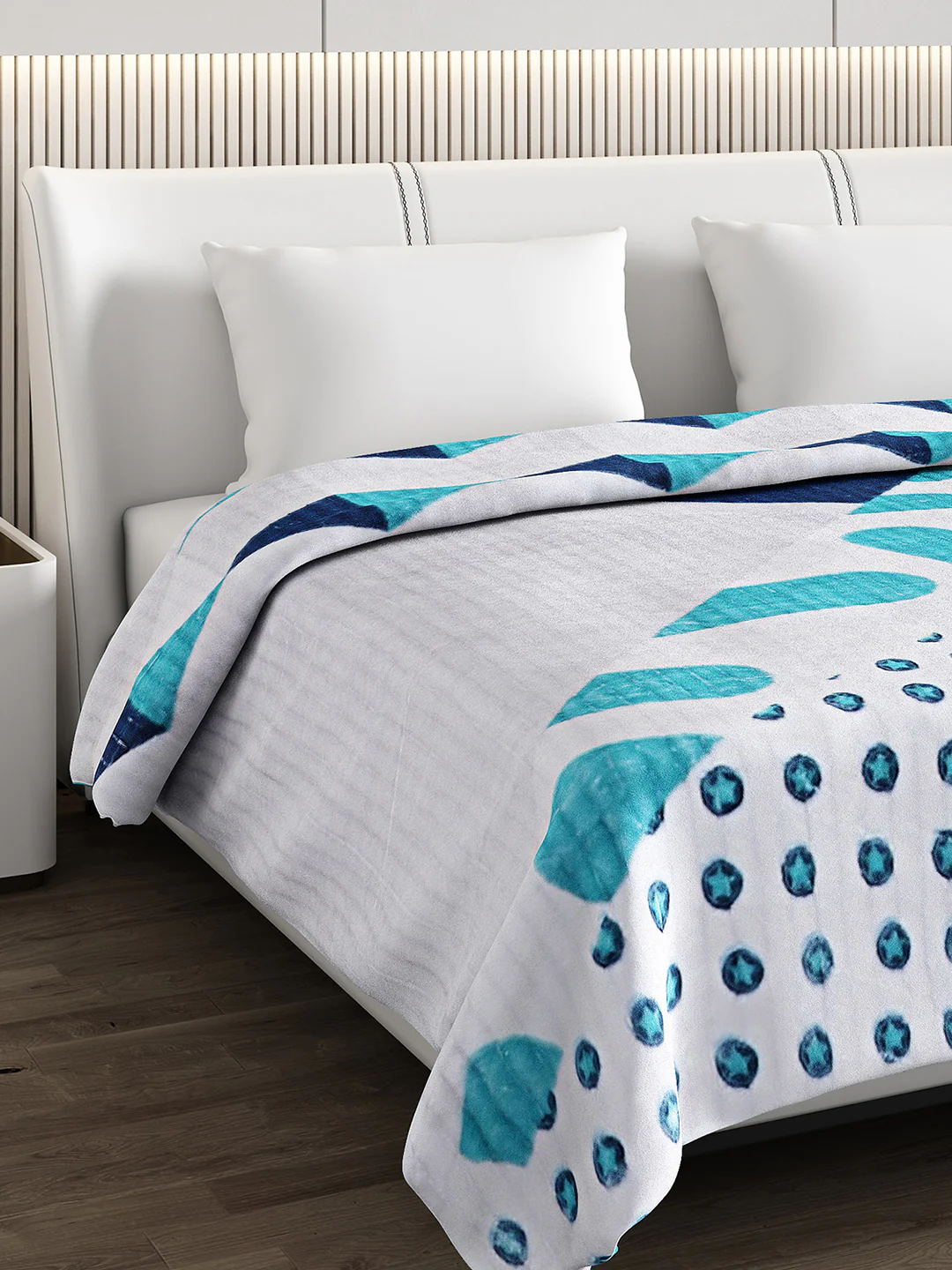 Printed Double Bed Blanket for Heavy Winter -3 Ply - Image 4