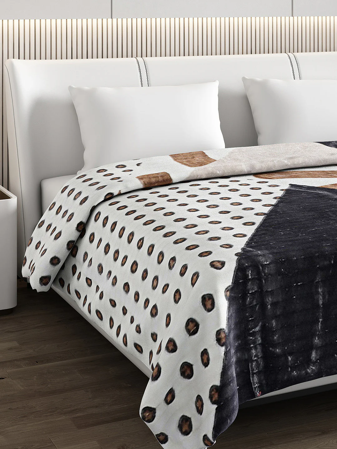Printed Double Bed Blanket for Heavy Winter -3 Ply - Image 4