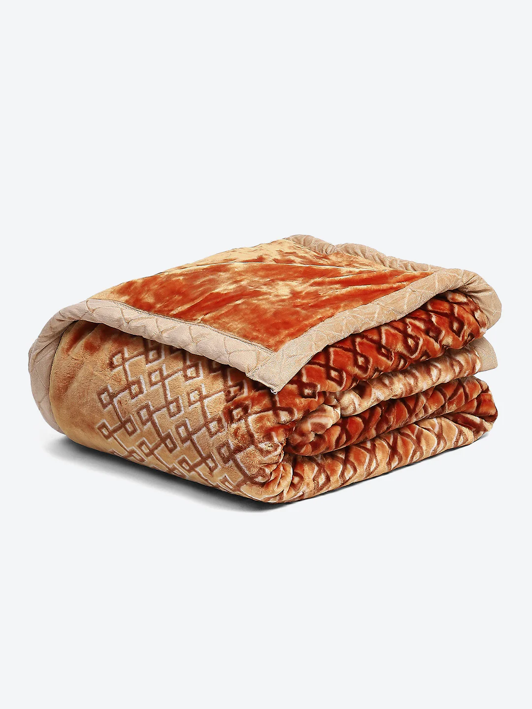 Printed Double Bed Blanket for Heavy Winter -3 Ply - Image 7